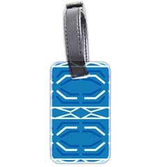 Abstract Pattern Geometric Backgrounds   Luggage Tag (two Sides) by Eskimos