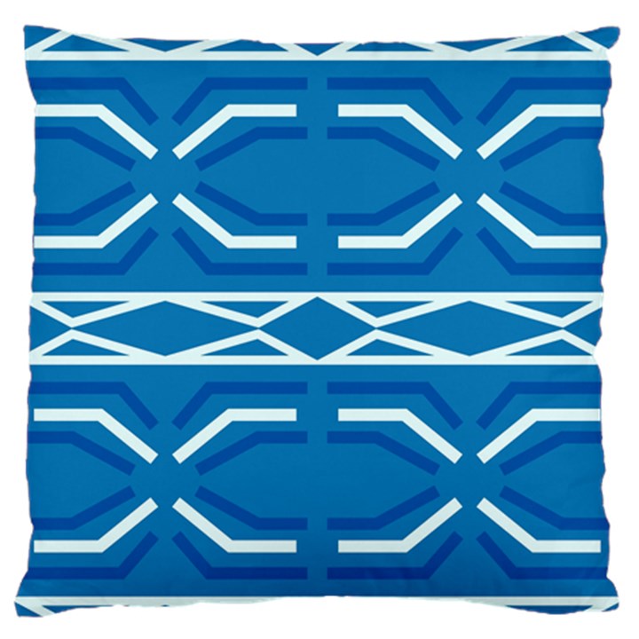 Abstract pattern geometric backgrounds   Standard Flano Cushion Case (One Side)