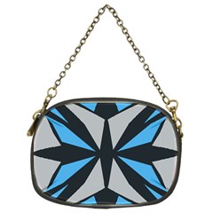 Abstract Pattern Geometric Backgrounds   Chain Purse (two Sides) by Eskimos