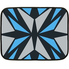 Abstract Pattern Geometric Backgrounds   Fleece Blanket (mini) by Eskimos