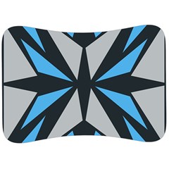 Abstract Pattern Geometric Backgrounds   Velour Seat Head Rest Cushion by Eskimos