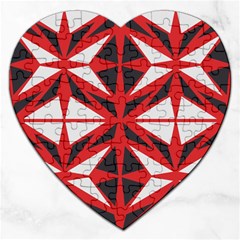 Abstract Pattern Geometric Backgrounds   Jigsaw Puzzle (heart) by Eskimos