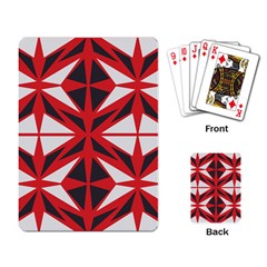 Abstract Pattern Geometric Backgrounds   Playing Cards Single Design (rectangle) by Eskimos