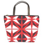 Abstract pattern geometric backgrounds   Bucket Bag Front