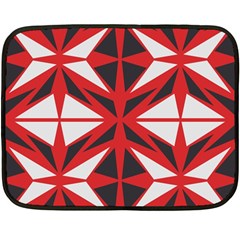 Abstract Pattern Geometric Backgrounds   Fleece Blanket (mini) by Eskimos