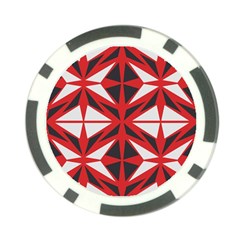 Abstract Pattern Geometric Backgrounds   Poker Chip Card Guard (10 Pack) by Eskimos