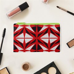 Abstract Pattern Geometric Backgrounds   Cosmetic Bag (xs) by Eskimos