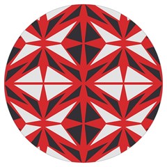 Abstract Pattern Geometric Backgrounds   Round Trivet