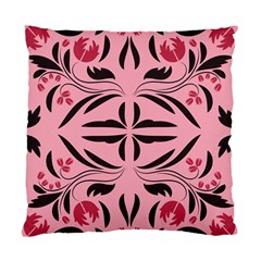 Floral Folk Damask Pattern  Standard Cushion Case (one Side) by Eskimos