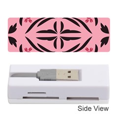 Floral Folk Damask Pattern  Memory Card Reader (stick) by Eskimos