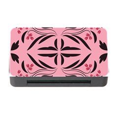 Floral Folk Damask Pattern  Memory Card Reader With Cf by Eskimos