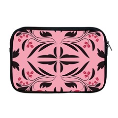 Floral Folk Damask Pattern  Apple Macbook Pro 17  Zipper Case by Eskimos