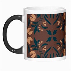 Floral Folk Damask Pattern  Morph Mug by Eskimos