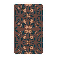 Floral Folk Damask Pattern  Memory Card Reader (rectangular) by Eskimos