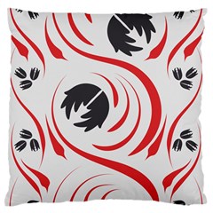 Folk Flowers Print Floral Pattern Ethnic Art Standard Flano Cushion Case (one Side) by Eskimos