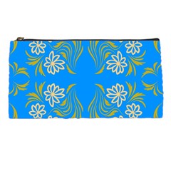 Floral Folk Damask Pattern  Pencil Case by Eskimos