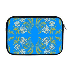 Floral Folk Damask Pattern  Apple Macbook Pro 17  Zipper Case by Eskimos