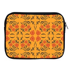 Floral Folk Damask Pattern  Apple Ipad 2/3/4 Zipper Cases by Eskimos