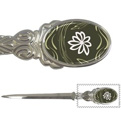 Folk Flowers Print Floral Pattern Ethnic Art Letter Opener by Eskimos