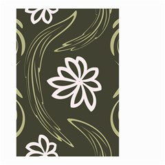 Folk Flowers Print Floral Pattern Ethnic Art Small Garden Flag (two Sides) by Eskimos