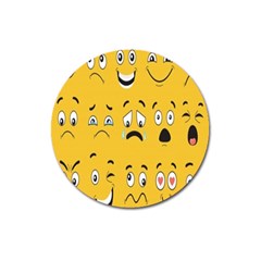 Emojis Magnet 3  (round) by Sparkle