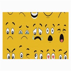 Emojis Large Glasses Cloth by Sparkle