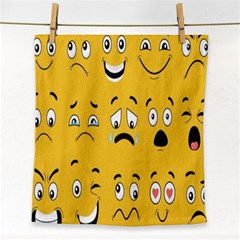 Emojis Face Towel by Sparkle