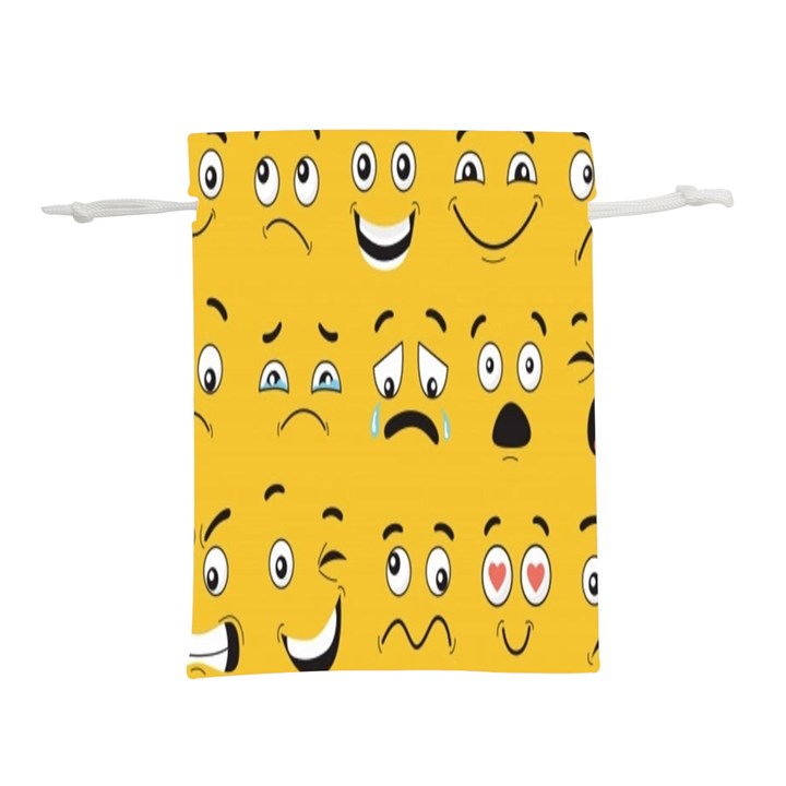 Emojis Lightweight Drawstring Pouch (M)