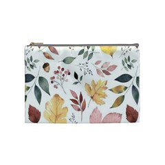 Flowers Pattern Cosmetic Bag (Medium)