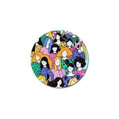 Women Golf Ball Marker by Sparkle