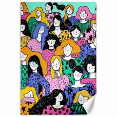 Women Canvas 24  X 36  by Sparkle