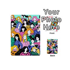 Women Playing Cards 54 Designs (mini) by Sparkle