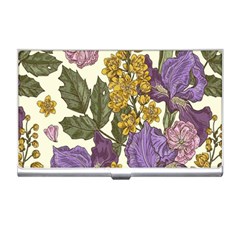 Spring Floral Business Card Holder by Sparkle