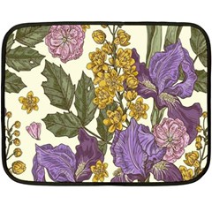 Spring Floral Fleece Blanket (mini) by Sparkle