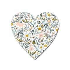 Floral Heart Magnet by Sparkle