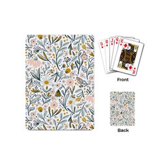 Floral Playing Cards Single Design (mini) by Sparkle