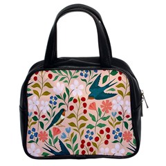 Floral Classic Handbag (two Sides) by Sparkle