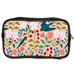 Floral Toiletries Bag (two Sides) by Sparkle