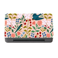 Floral Memory Card Reader With Cf by Sparkle