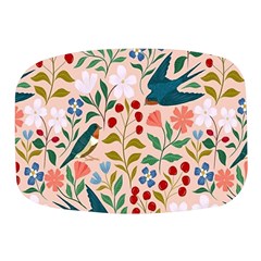 Floral Mini Square Pill Box by Sparkle