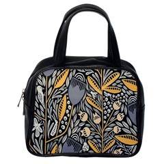 Floral Classic Handbag (one Side) by Sparkle