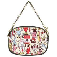 Retro Food Chain Purse (one Side) by Sparkle