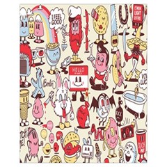 Retro Food Drawstring Bag (small) by Sparkle