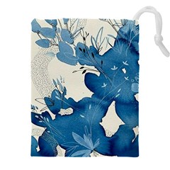 Floral Drawstring Pouch (5xl) by Sparkle