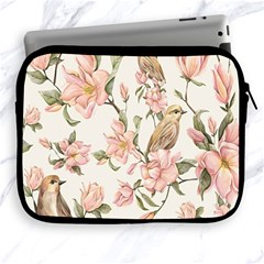 Floral Apple Ipad 2/3/4 Zipper Cases by Sparkle