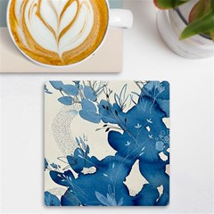 Floral Uv Print Square Tile Coaster  by Sparkle