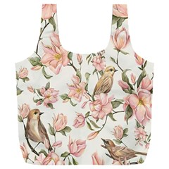 Floral Full Print Recycle Bag (xxxl) by Sparkle