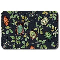 Nature With Bugs Large Doormat  by Sparkle