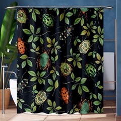 Nature With Bugs Shower Curtain 60  X 72  (medium)  by Sparkle