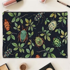 Nature With Bugs Cosmetic Bag (xxxl) by Sparkle